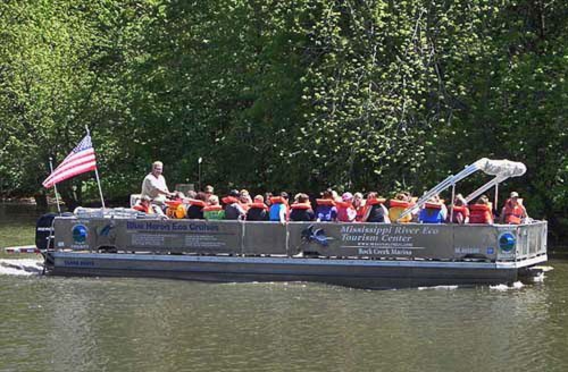 blue heron boat tours